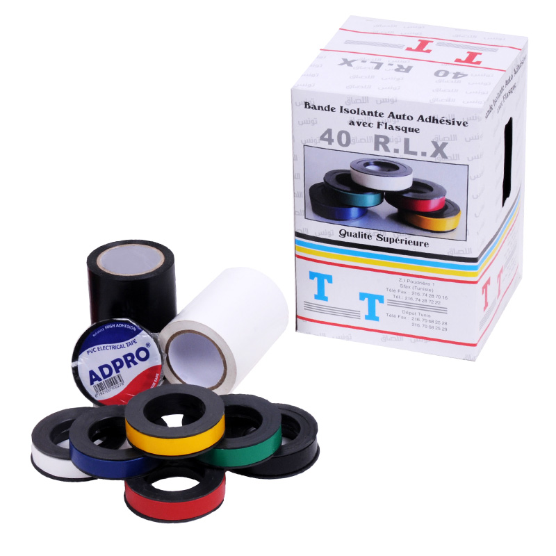 BANDE ISOLANTE AUTO ADHESIVE AVEC FLASQUE